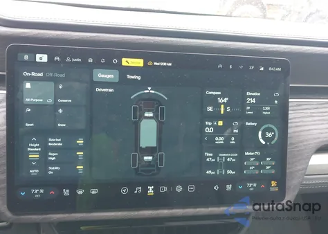 2022 Rivian R1T Adventure from USA, damaged, VIN 7FCTGAAA9NN015378